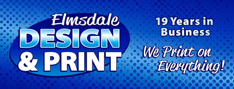 Elmsdale Design & Print has offered custom signs, printing, vehicle graphics, web design and apparel since 2005. Known for quality materials, top notch design skills and never missing a deadline, our projects are done right the first time.