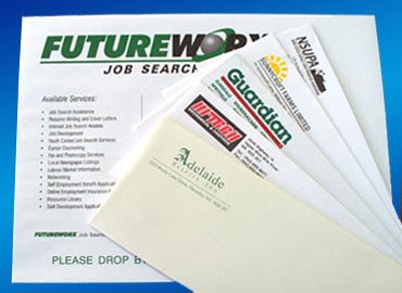 Custom envelopes in various sizes, colors and inks. Printed Envelopes, Cheque Envelopes, Window Envelopes