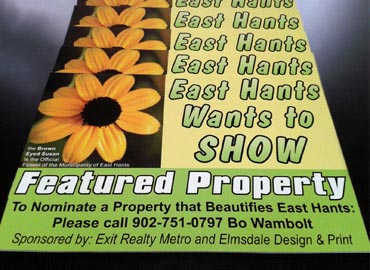 Custom corex signs with full color decals for East Hants Wants to Show. Plastic Signs, Lexan Signs, Clear Signs, Window Graphics, Event Signs, Directional Signs, Outdoor Signs, Lit Signs, Electric Signs, Backlit Signs, Glass Decorations, Frosted Privacy Products, Warning Labels, Construction Signs